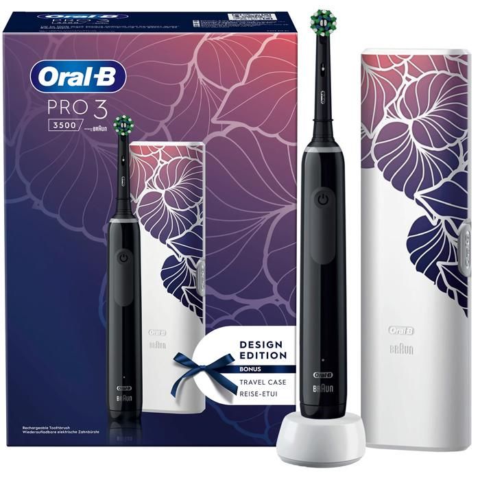 ORAL B PRO 3 3500 BROSSE À DENTS ÉLECTRIQUE 1 ÉTUI DE VOYAGE - vue 2
